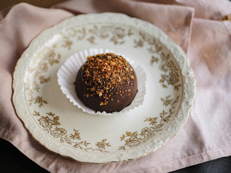 luxury truffle chocolate indulgence