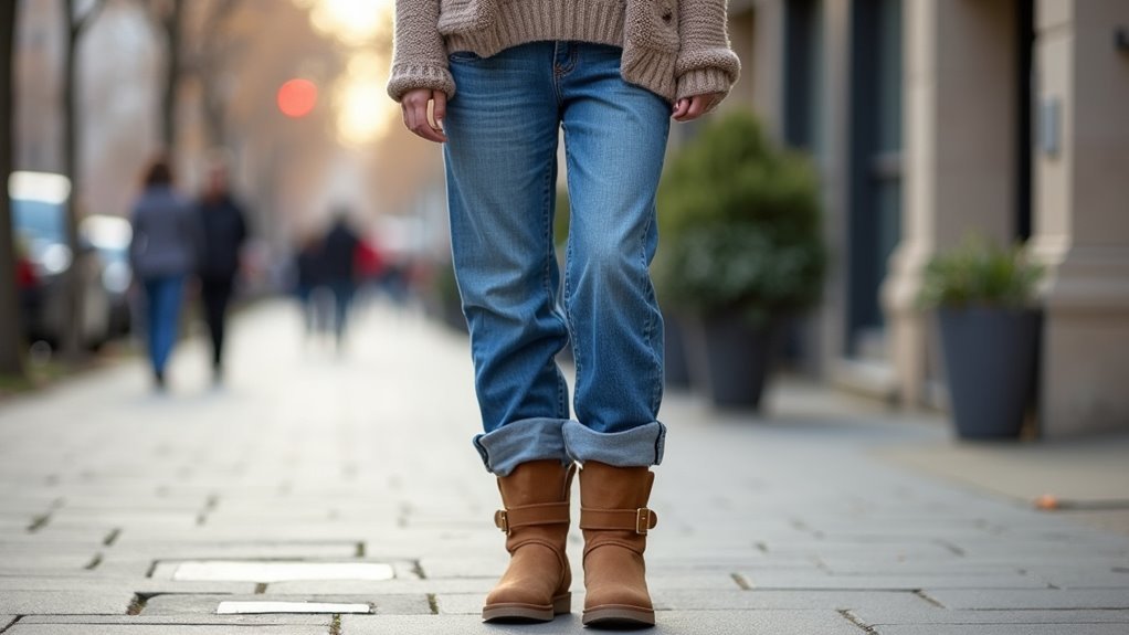 relaxed baggy jeans styling