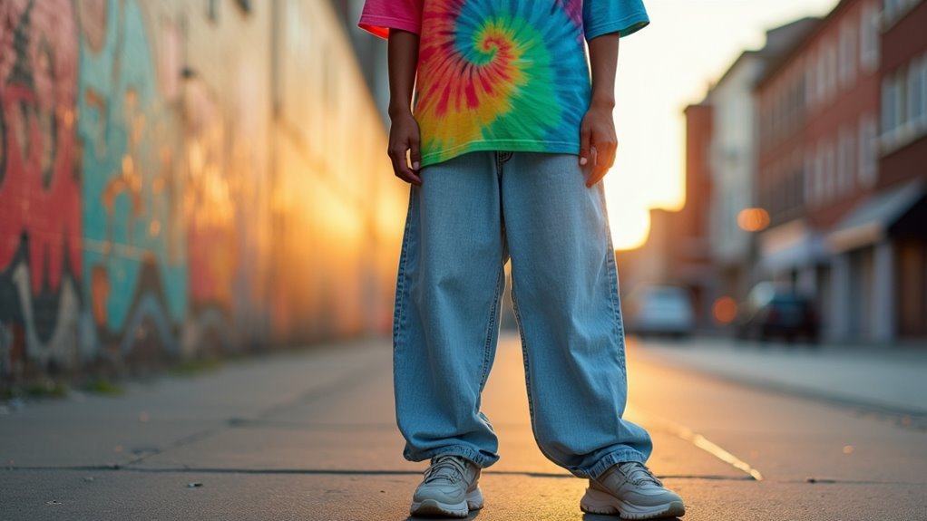 relaxed oversized street style