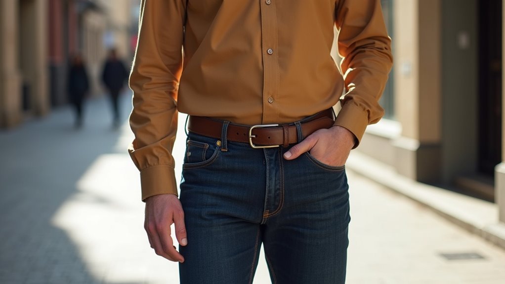 shoes coordinating tan shirt