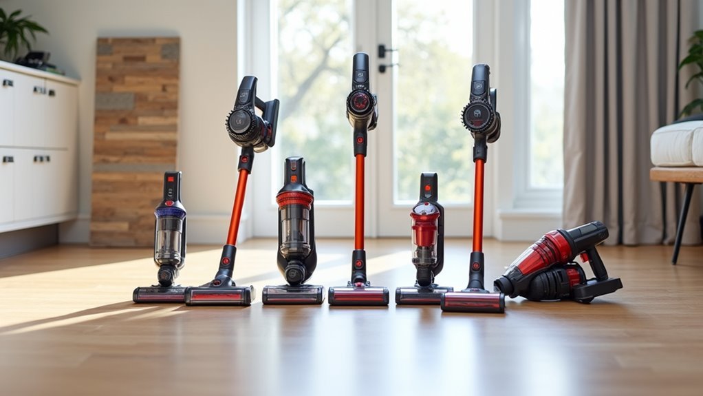 battery runtime suction versatility