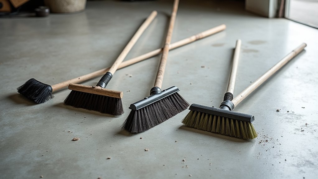 choosing concrete floor broom