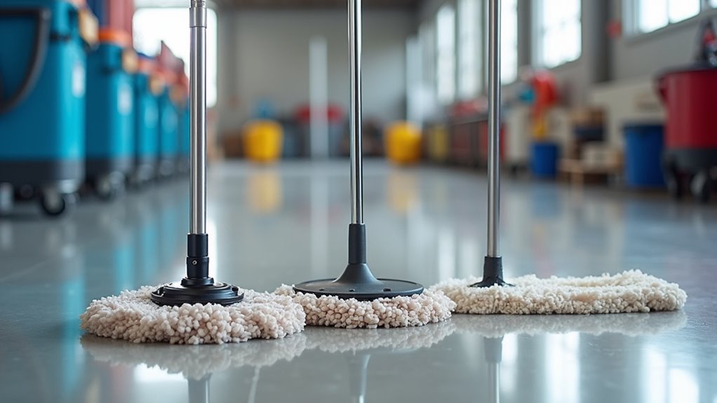 commercial dust mop considerations