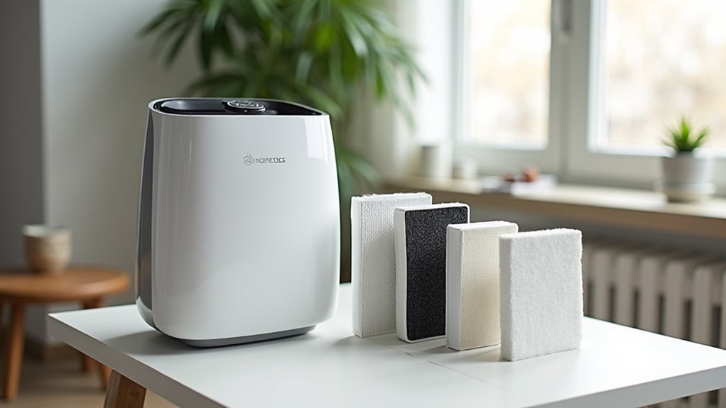 homedics filter selection factors
