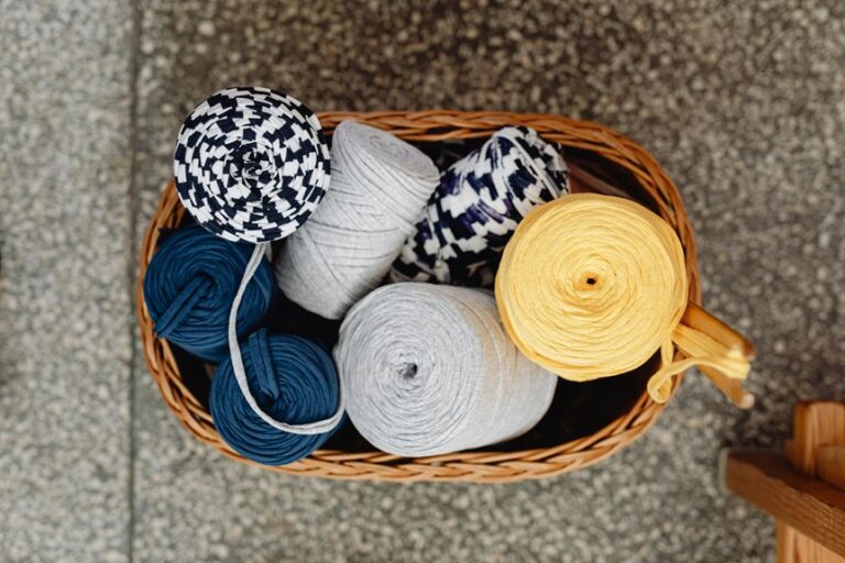 making yarn from t shirts
