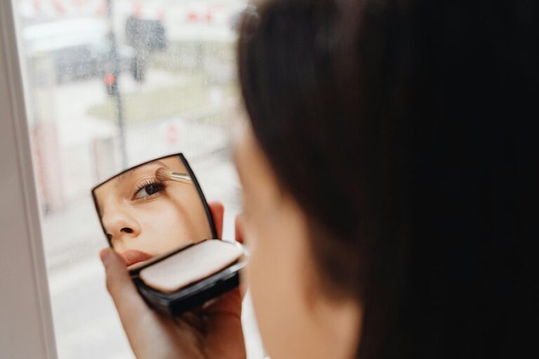 quick busy morning makeup