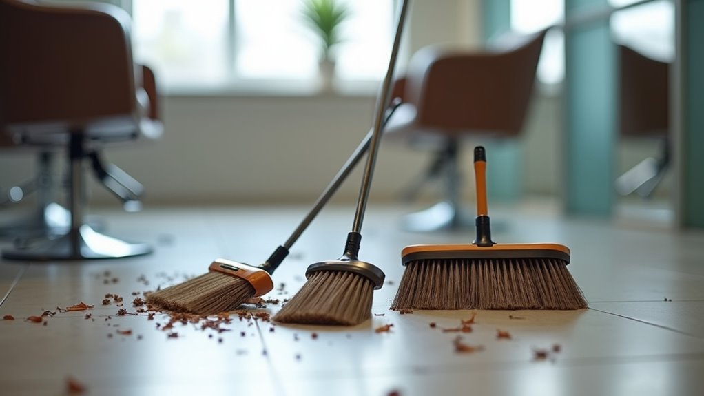 salon broom selection factors