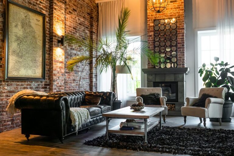 scandinavian simple elegant living